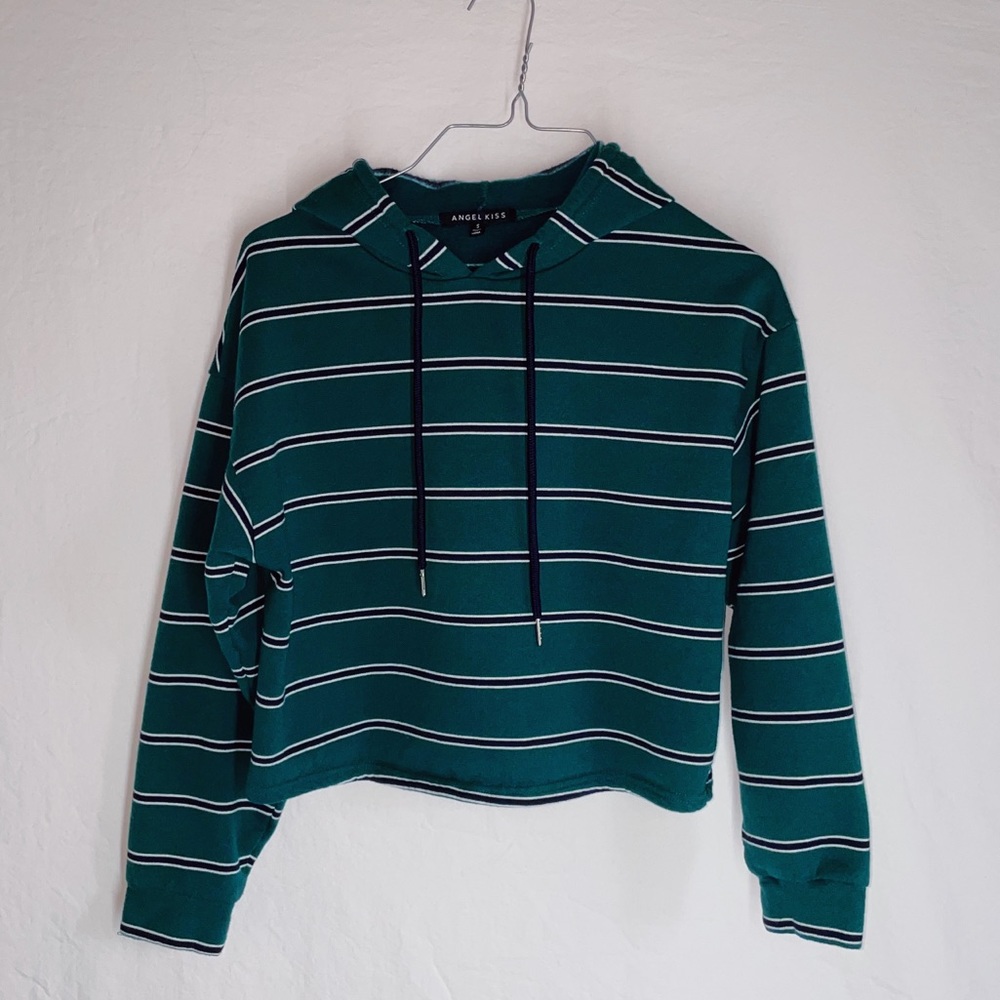 Cropped Hoodie by Angel Kiss